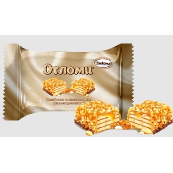 Вафли "Отломи", с арахисом, 300гр